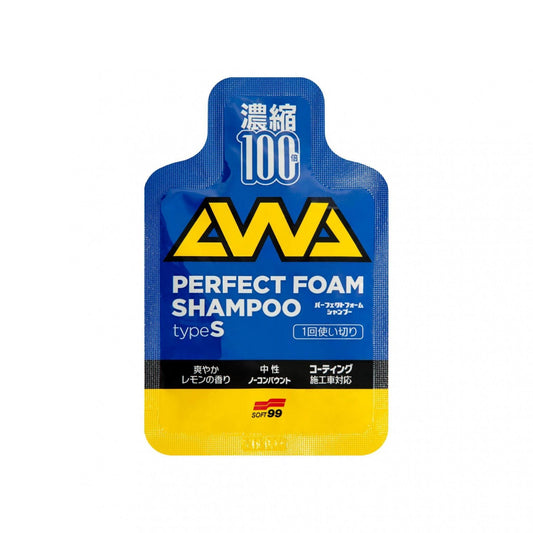 SOFT99 Sampon auto ultra concentrat 1:100 Perfect Foam Shampoo 11ml