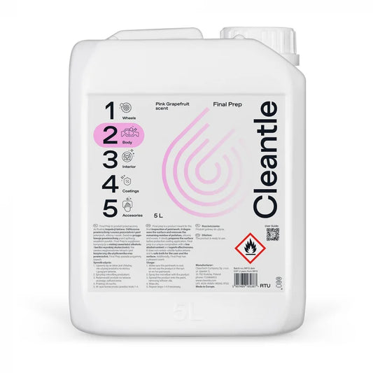 CLEANTLE Solutie pregatire suprafete pentru Protectie Ceramica Final Prep, 5L